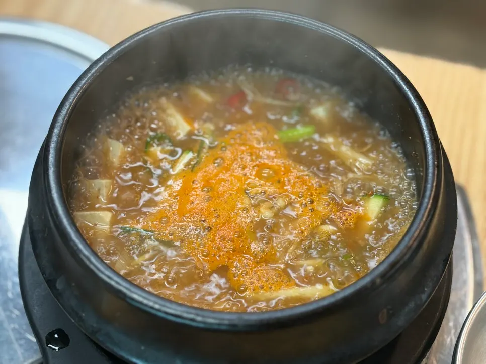 공기밥 주문 시 나오는 집된장찌개