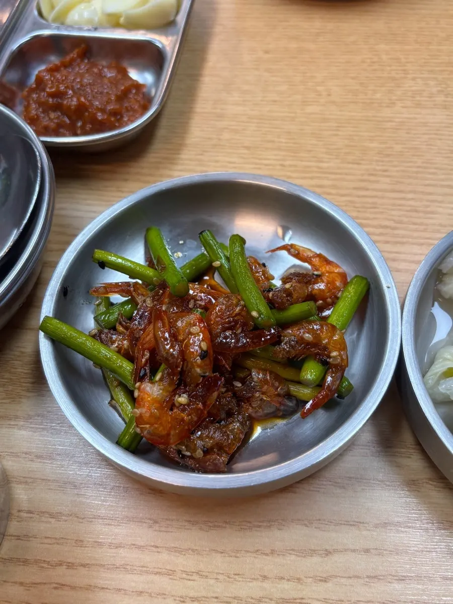 소나무식당 기본 반찬 한 상