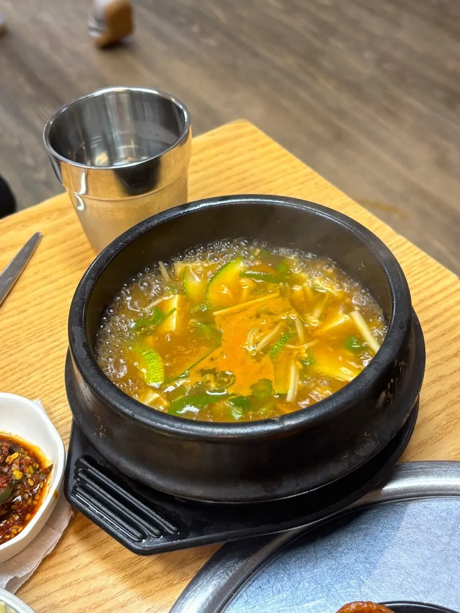 고슬고슬한 공깃밥과 석쇠불고기