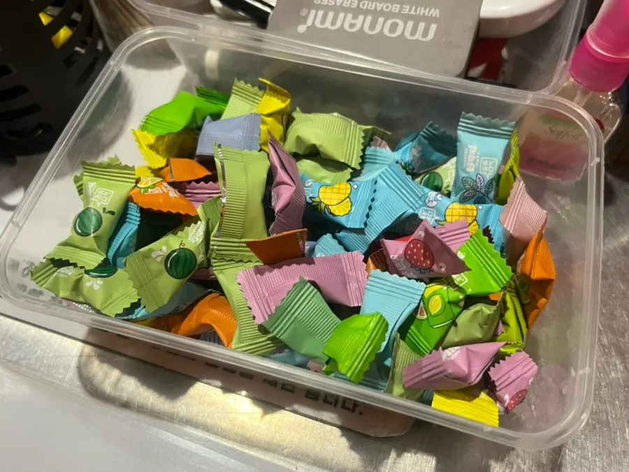 Candy given as a service at checkout