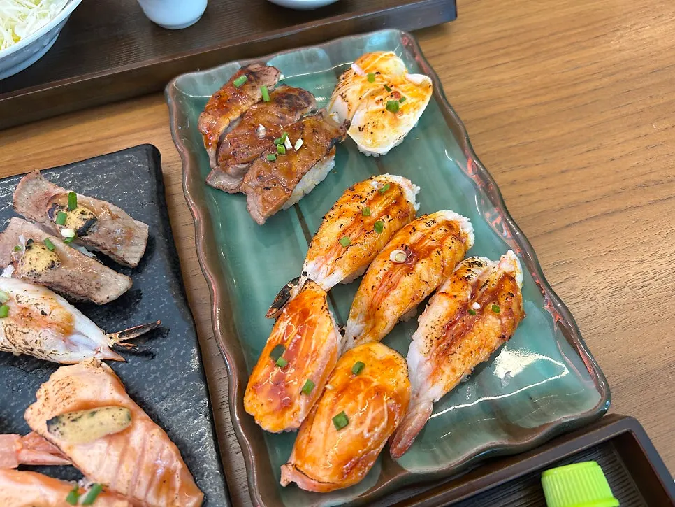 Sushi Hwa flame-seared sushi torched to order