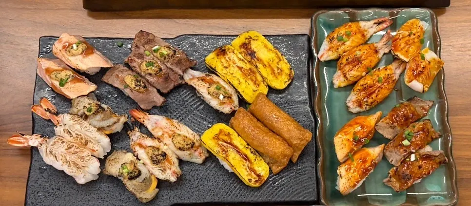 스시화 불초밥 세트 전체 구성