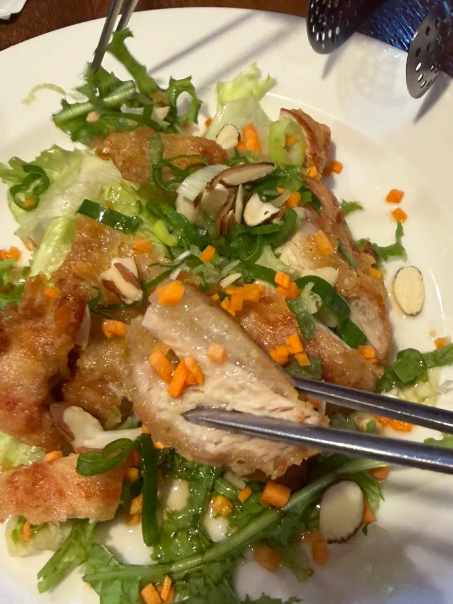 Yuringi with tangy, lightly spicy sauce