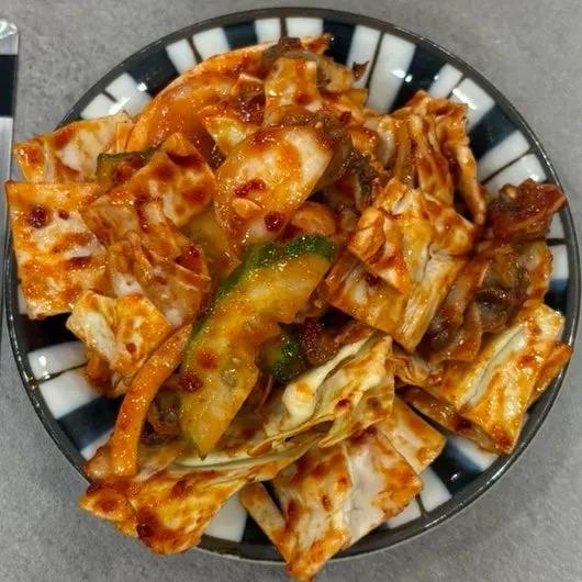 도시크랩 기본 상차림 구성