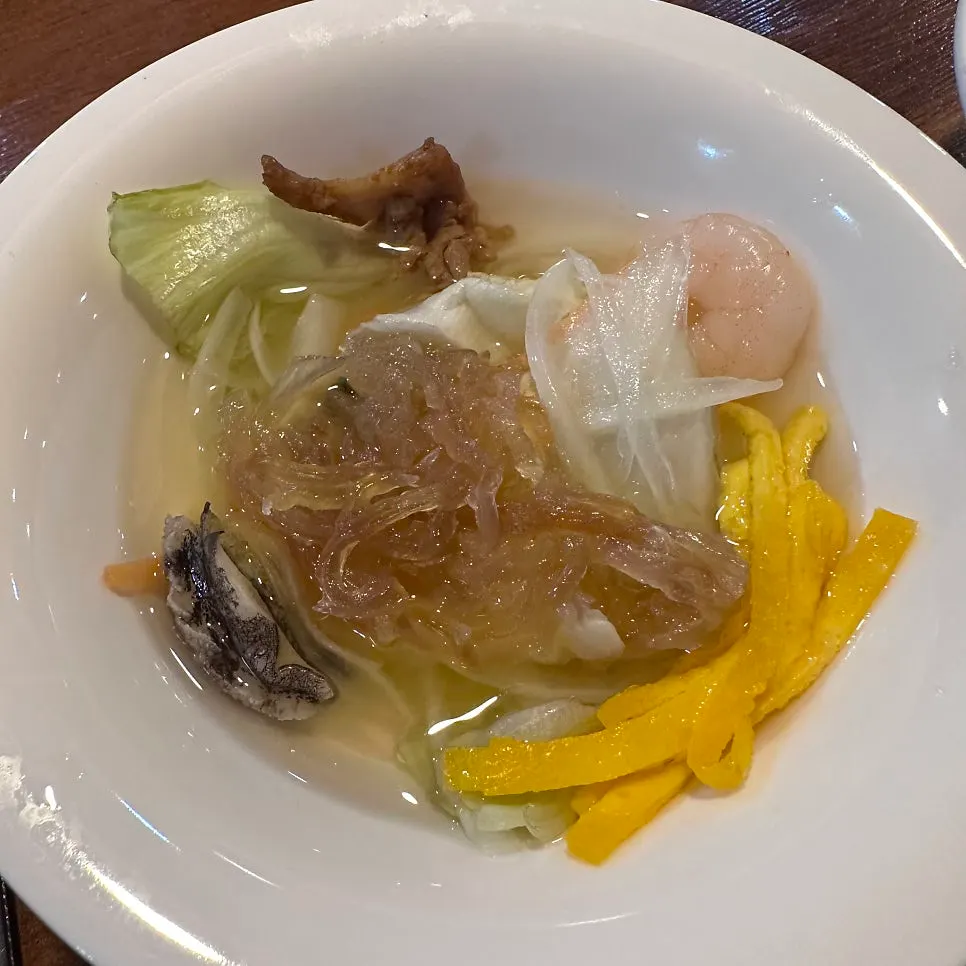 Smooth, savory abalone porridge