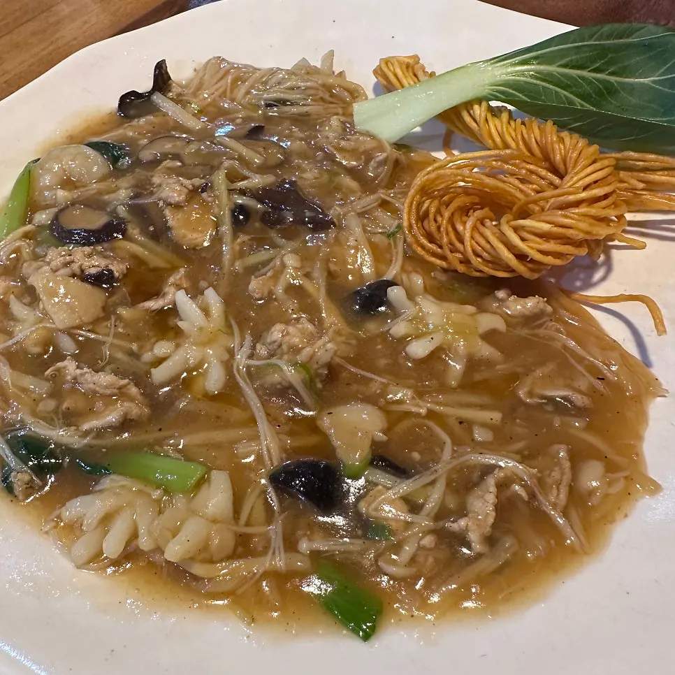 The tangy Dongbaek cold appetizer