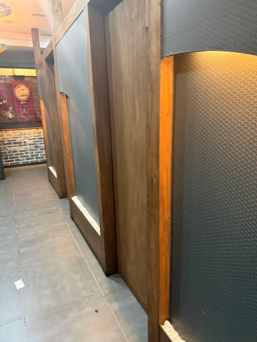 Corridor of room seats for group gatherings