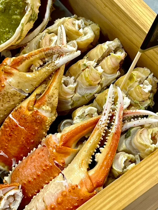 고소한 대게 내장