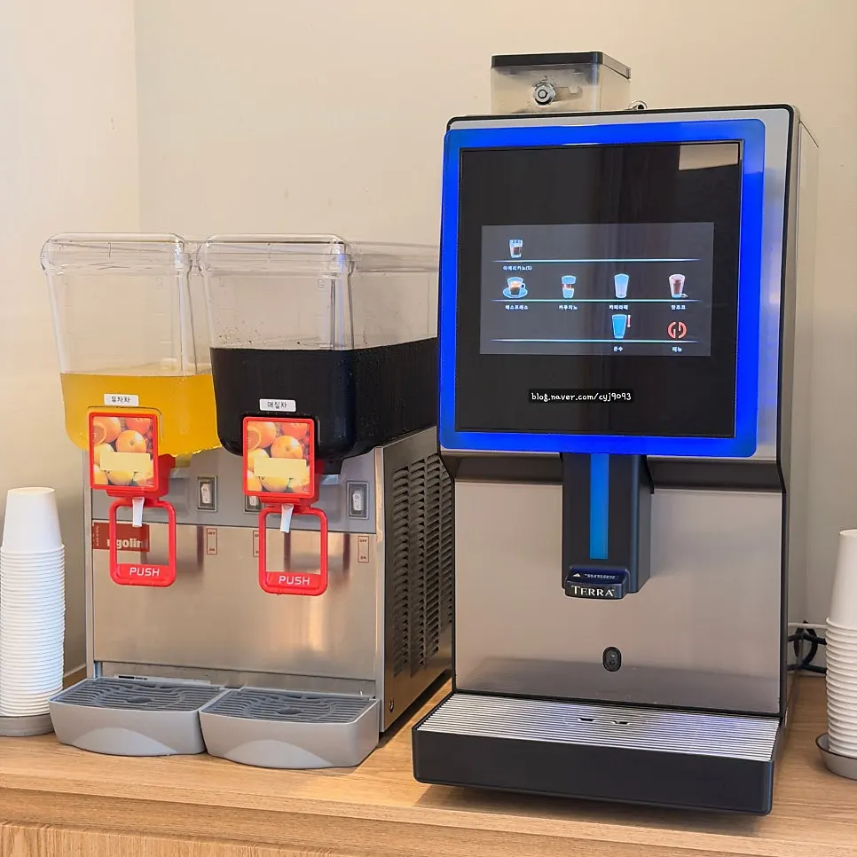 Drink machine after the meal