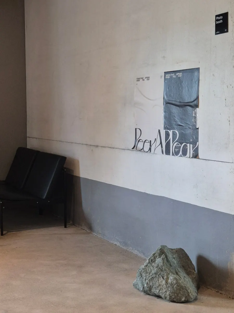 Gallery-style café interior design