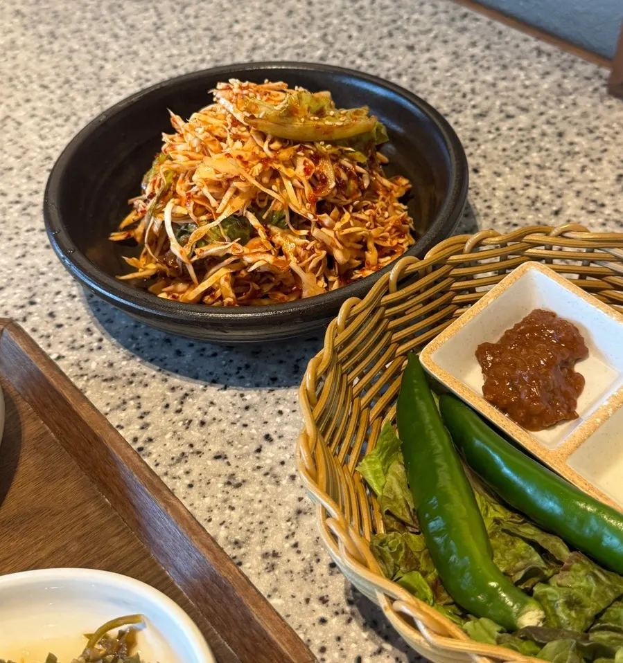Upscale interior atmosphere of the restaurant