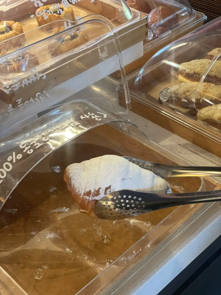 The last remaining cream bread