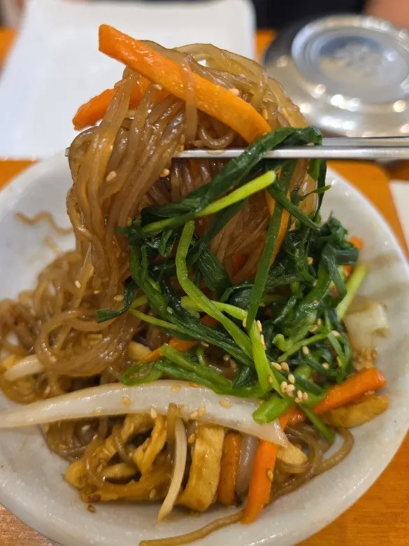 Seasoned crab included in the C Course
