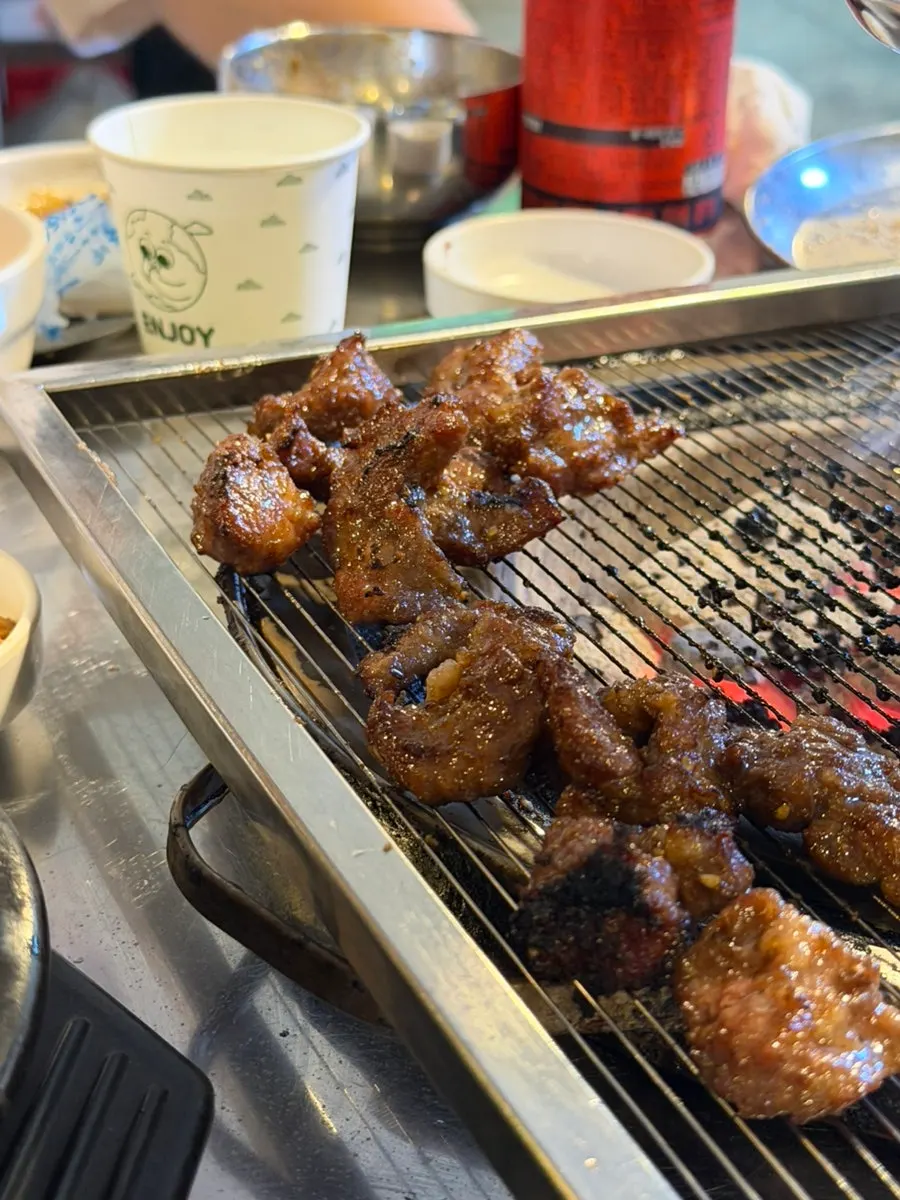 싱싱한 쌈 야채 접시