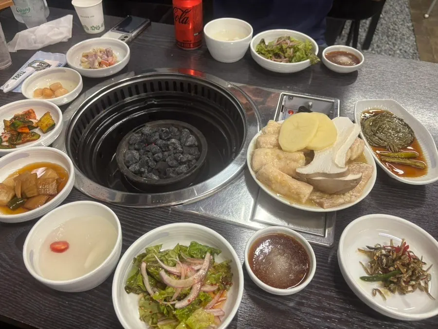 A spread of homemade side dishes