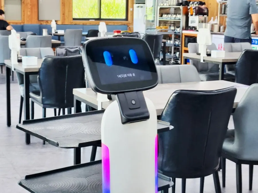 Kiosk ordering area