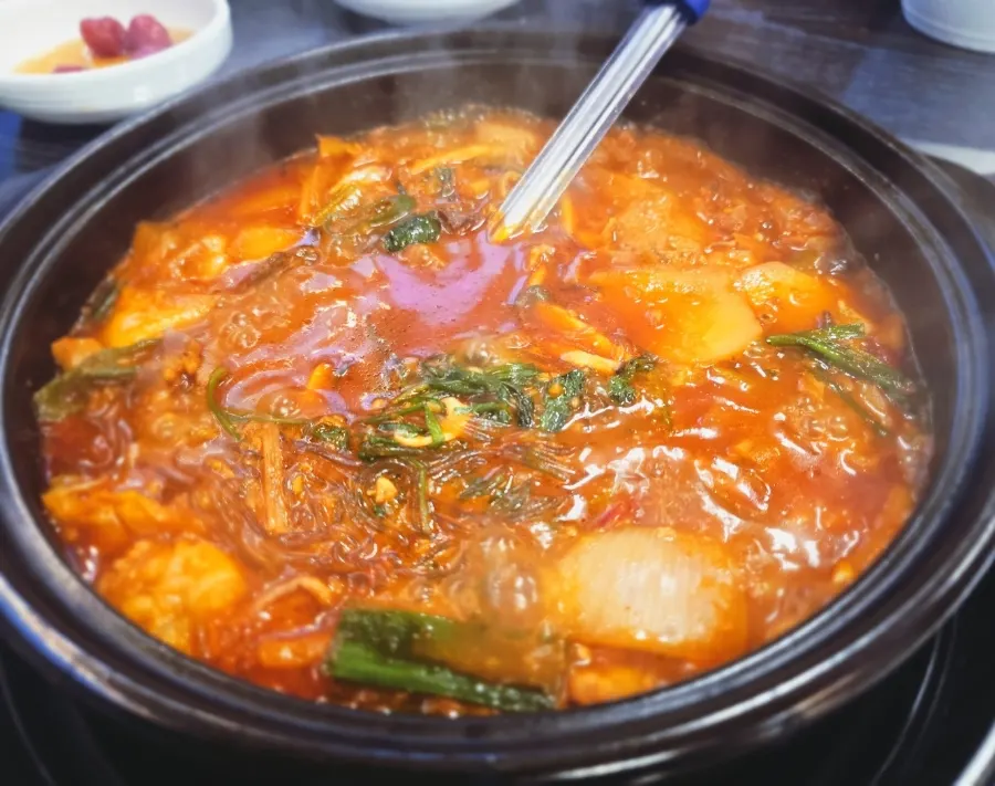 미라클 양곱창 메뉴판과 전골 가격