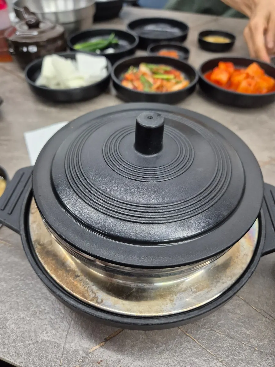 Haejangguk portioned onto an individual plate