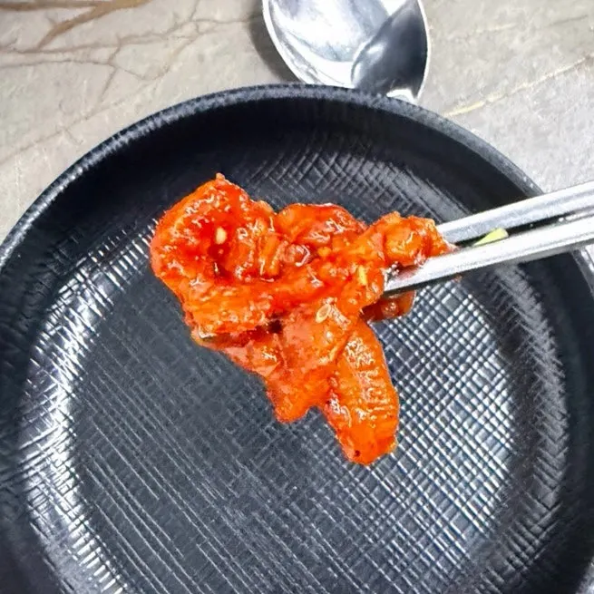 살이 꽉 찬 양념게장