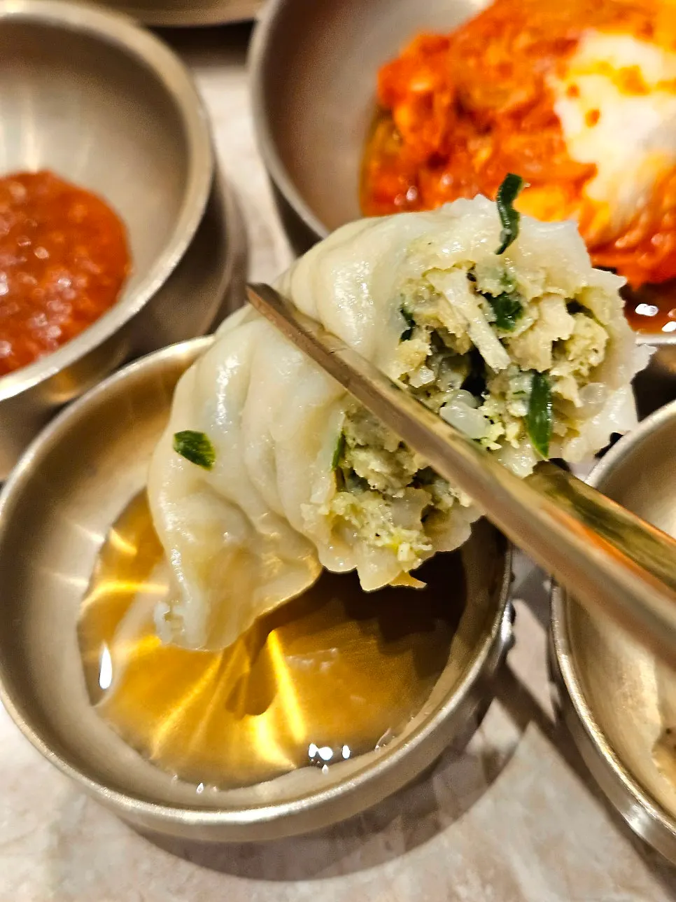 Bossam set side-dish spread