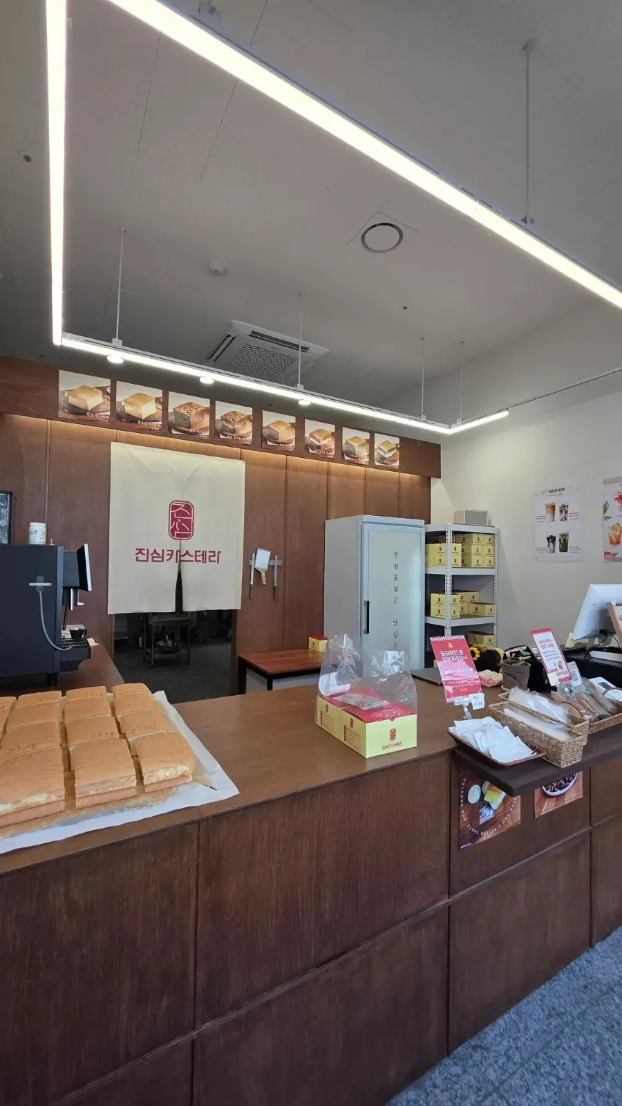 Inside Jinsim Castella’s takeout-focused shop