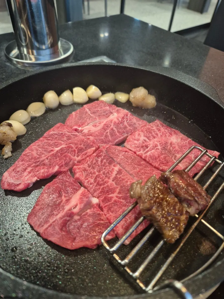 고소한 풍미의 등심 한우
