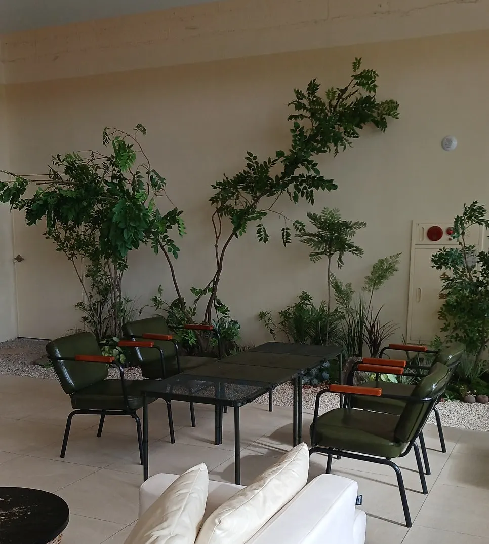 Spacious interior at The Nillai