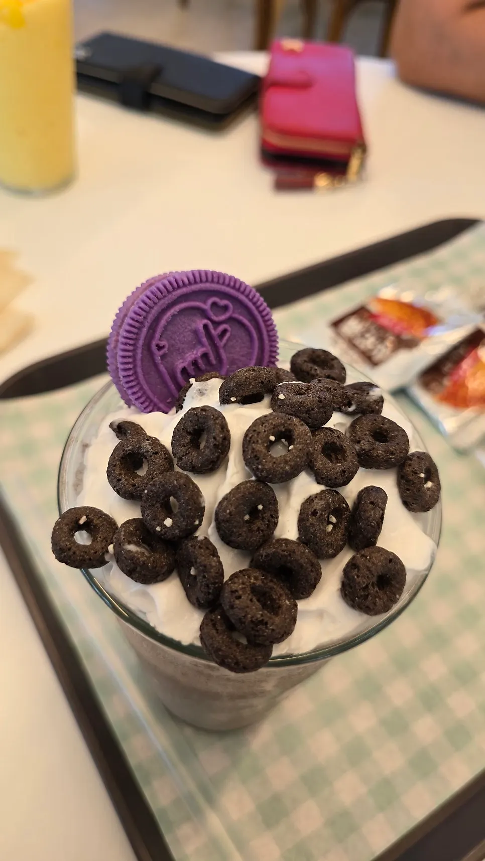 Oreo shake chosen by my sibling