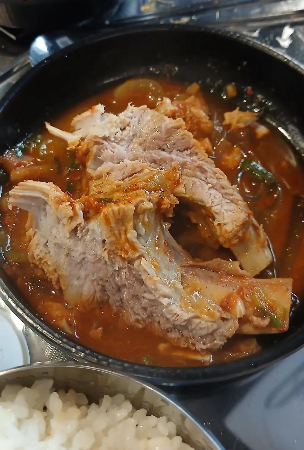 Photo of the mild braised back ribs sauce