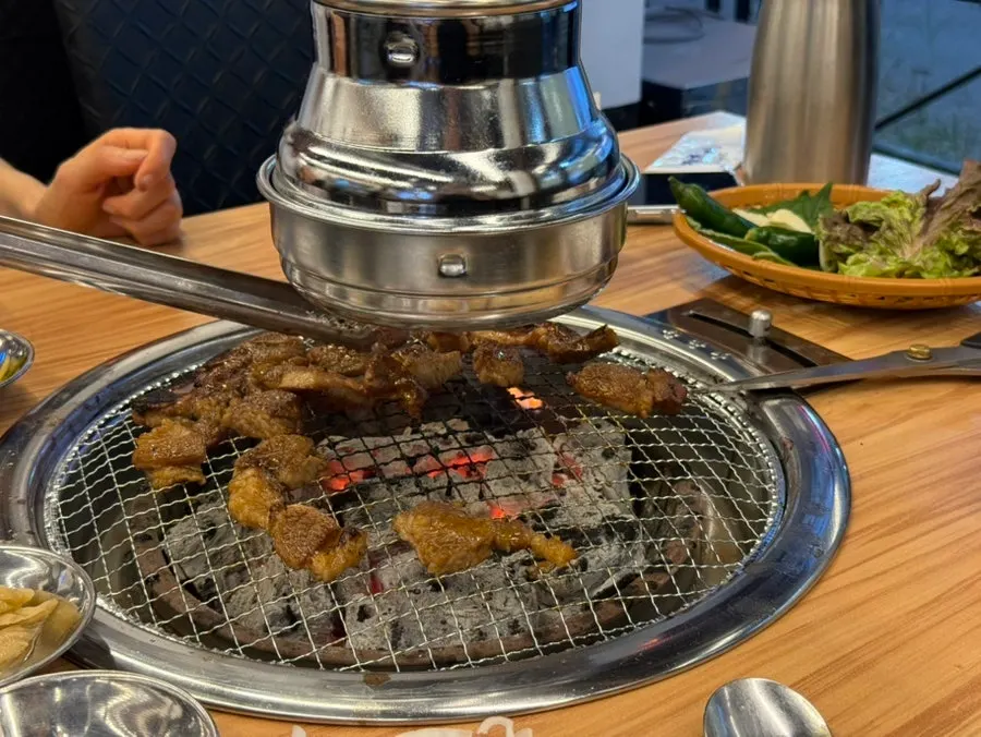 함께 구운 왕돼지갈비