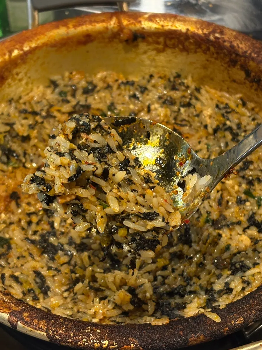 순두부 버섯 사리를 곁들인 등갈비찜