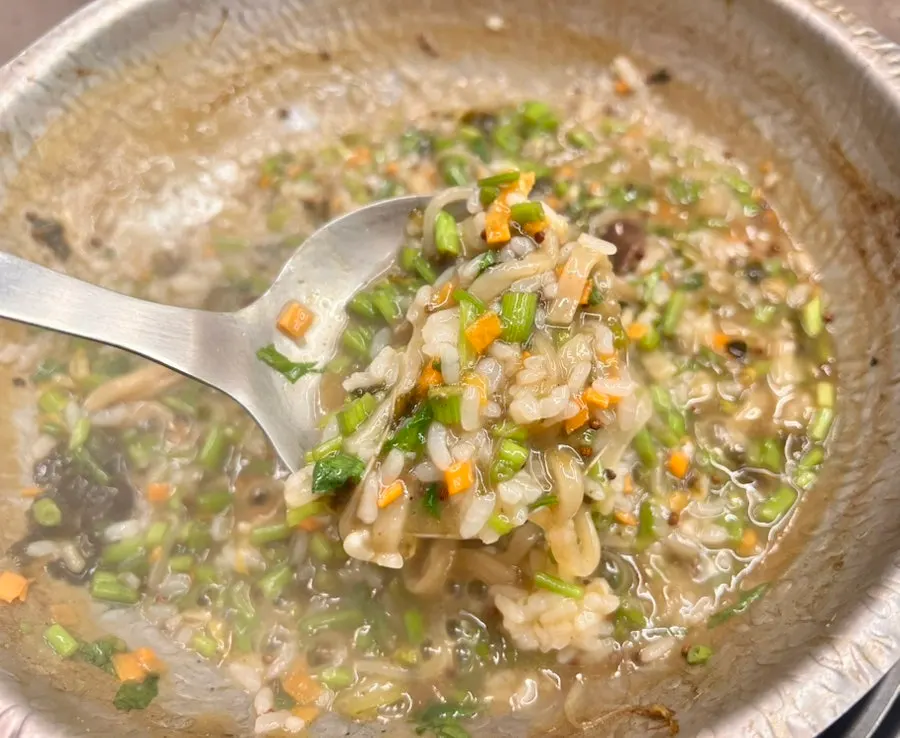 Whole perilla seed minari fried rice