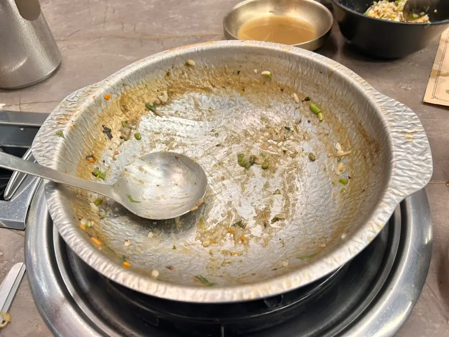 Finished Full Table Special meal