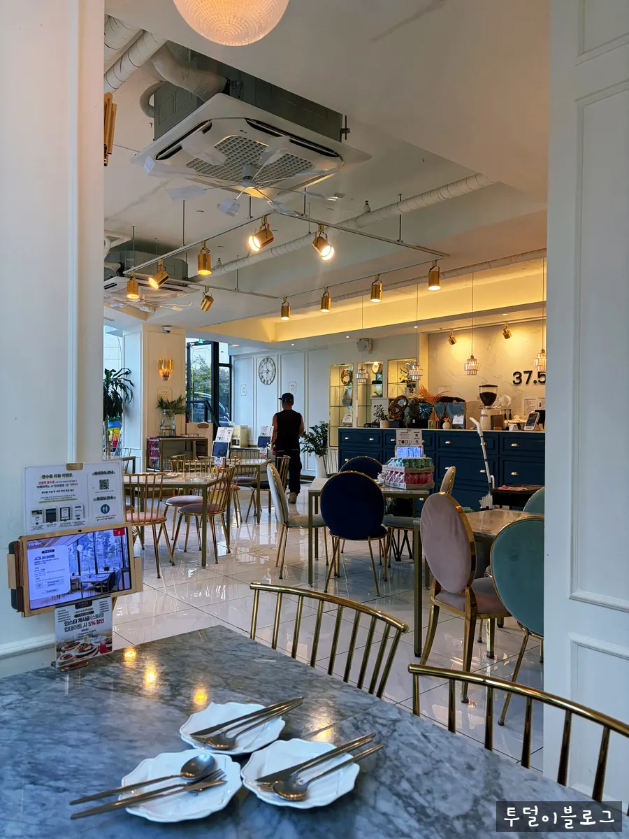 Spacious interior seating with natural light from large windows