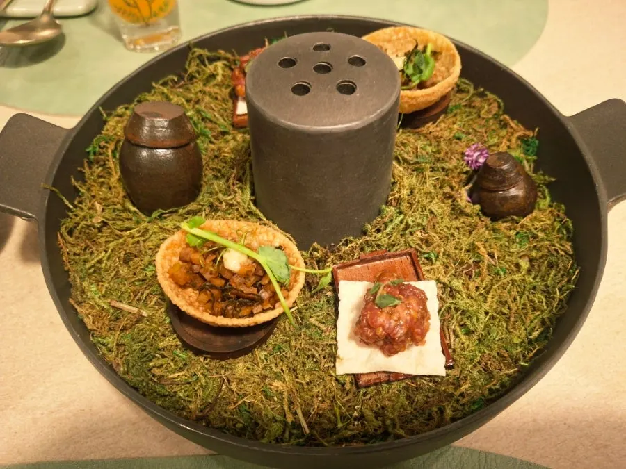 Amuse-bouche bite and energy tonic