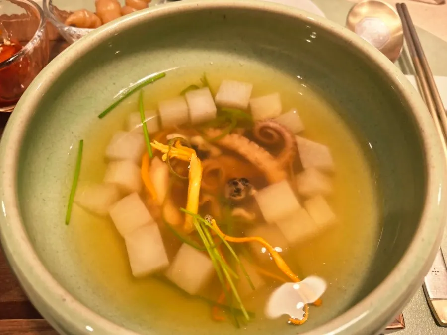 Chosukjam and wild ginseng root pickle side dishes