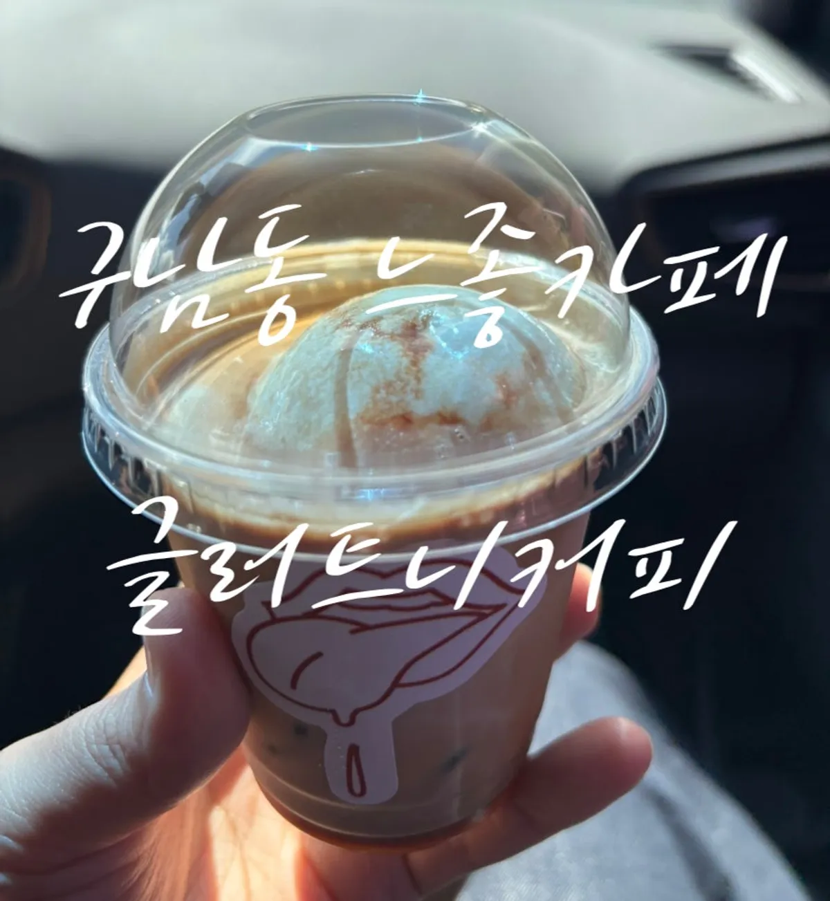 Main shot of Gluttony Coffee in Gunam-dong, Jeju