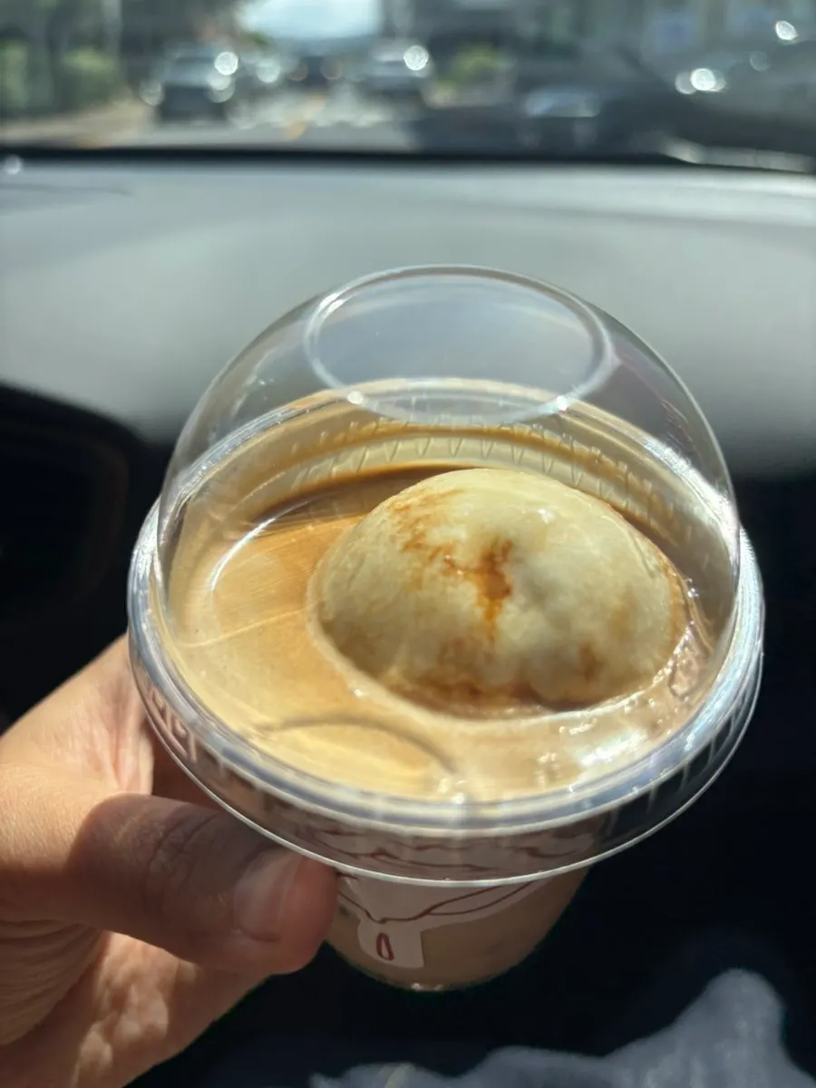 Takeout cup of summer latte