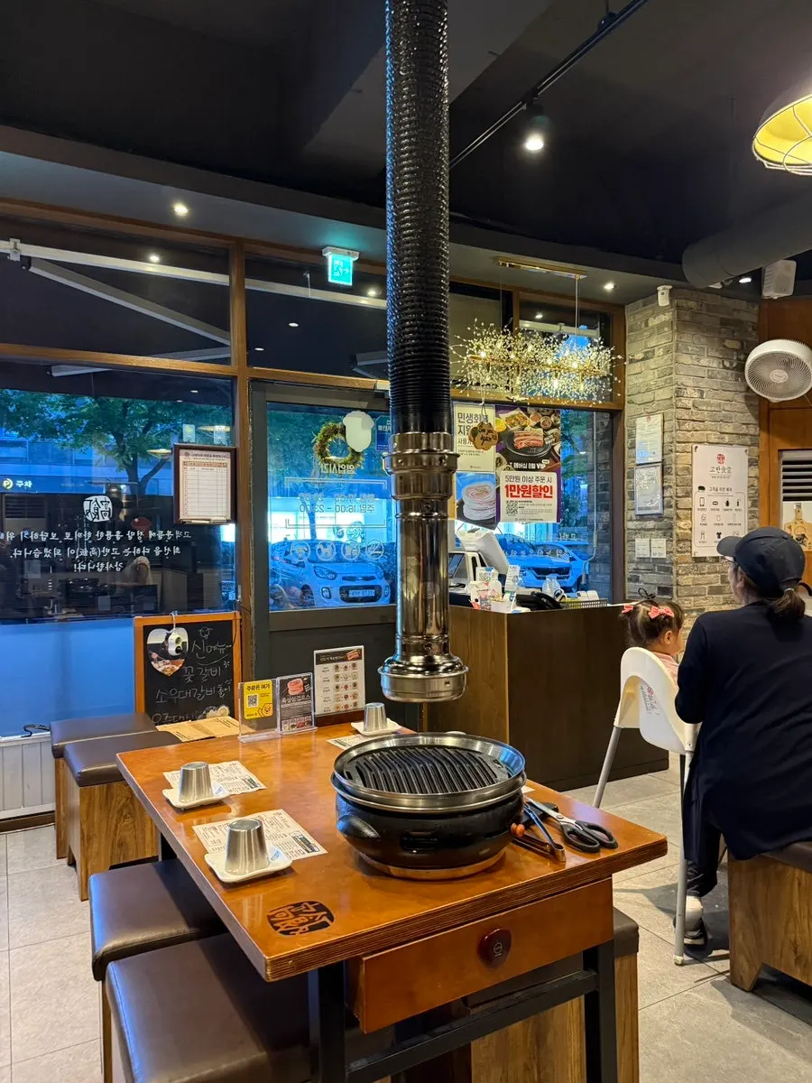 Không gian nội thất quán Goban Sikdang Suncheon Jorye Branch