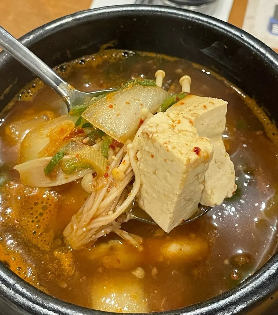 양념이 어우러진 겉절이