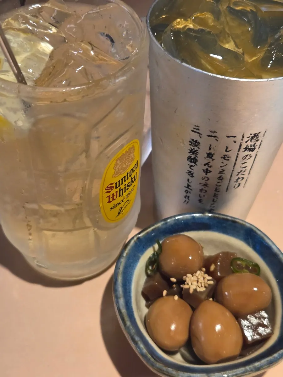 House side dish of braised quail eggs