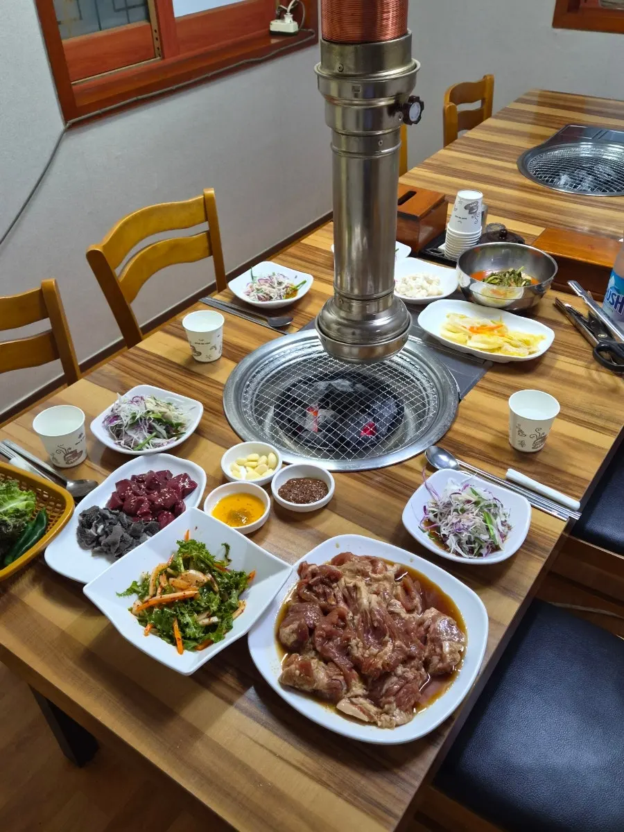 Soyangan's menu board with no special deals