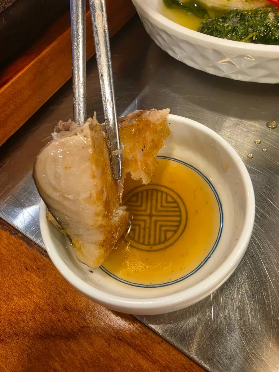 발라놓은 생선구이 살과 밥