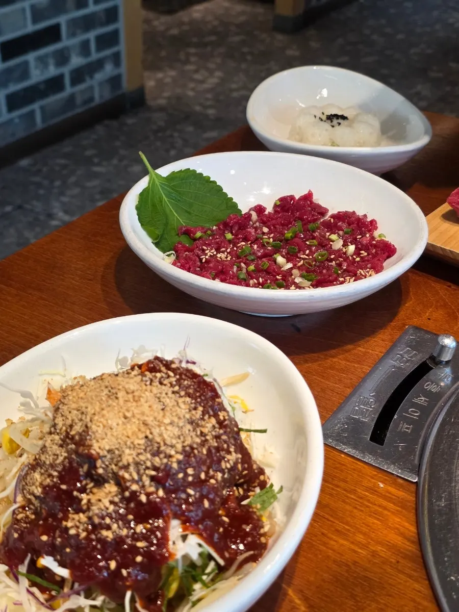 9dan set including jjolmyeon and sushi