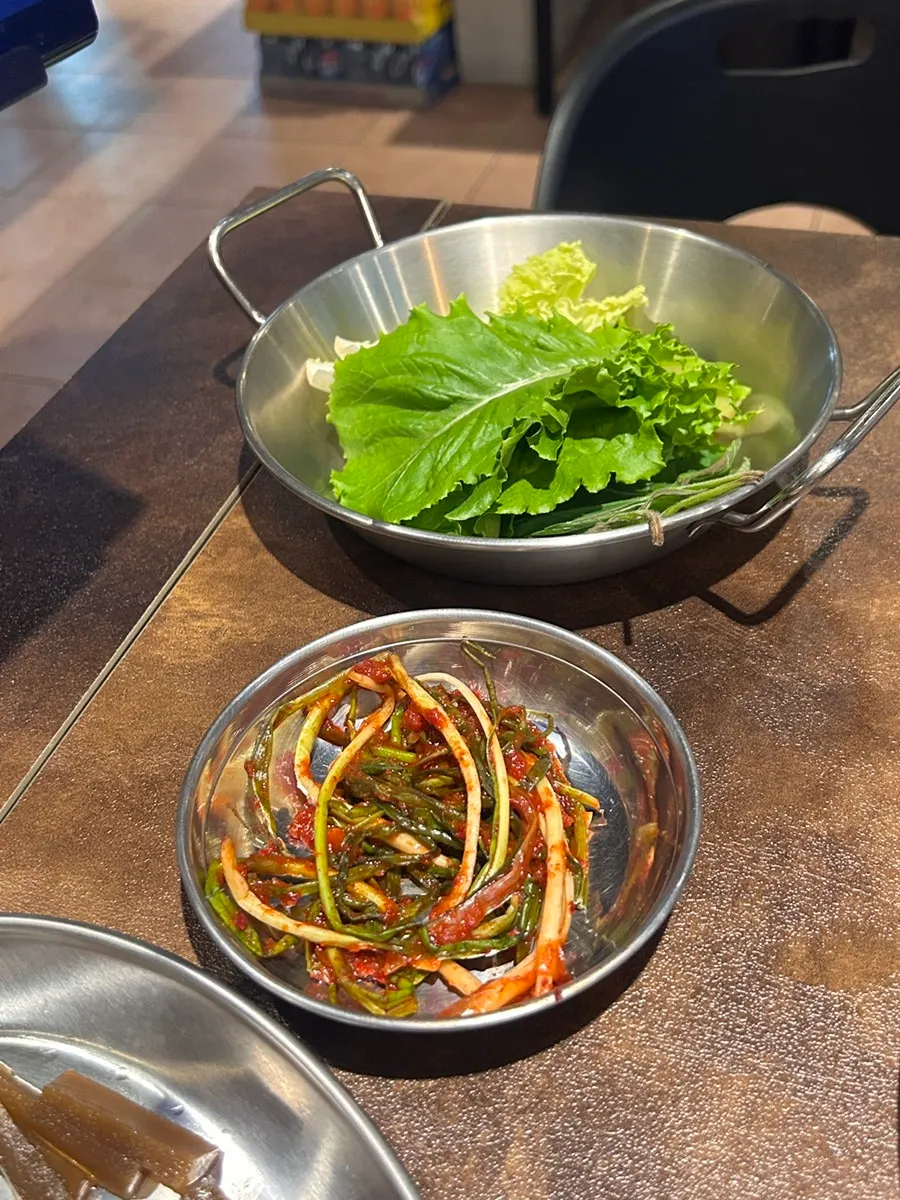 고기가온당 동탄본점 밑반찬 상차림