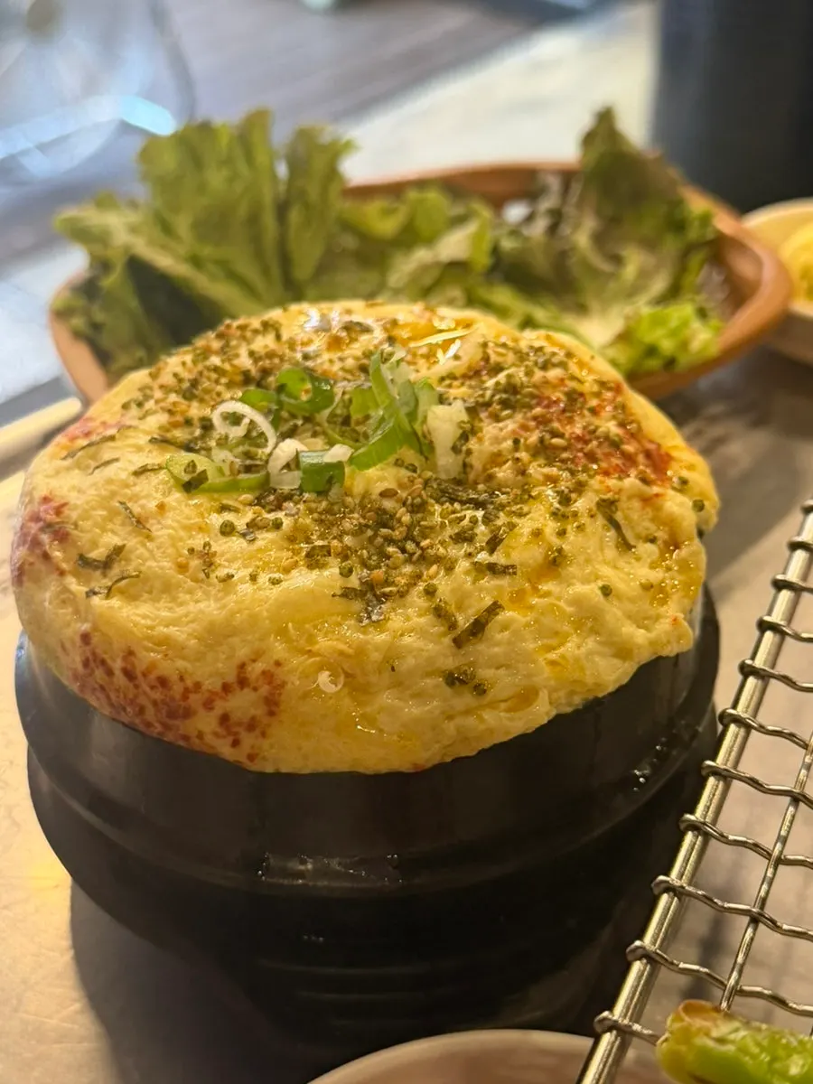 부풀어 오른 폭탄 계란찜 비주얼