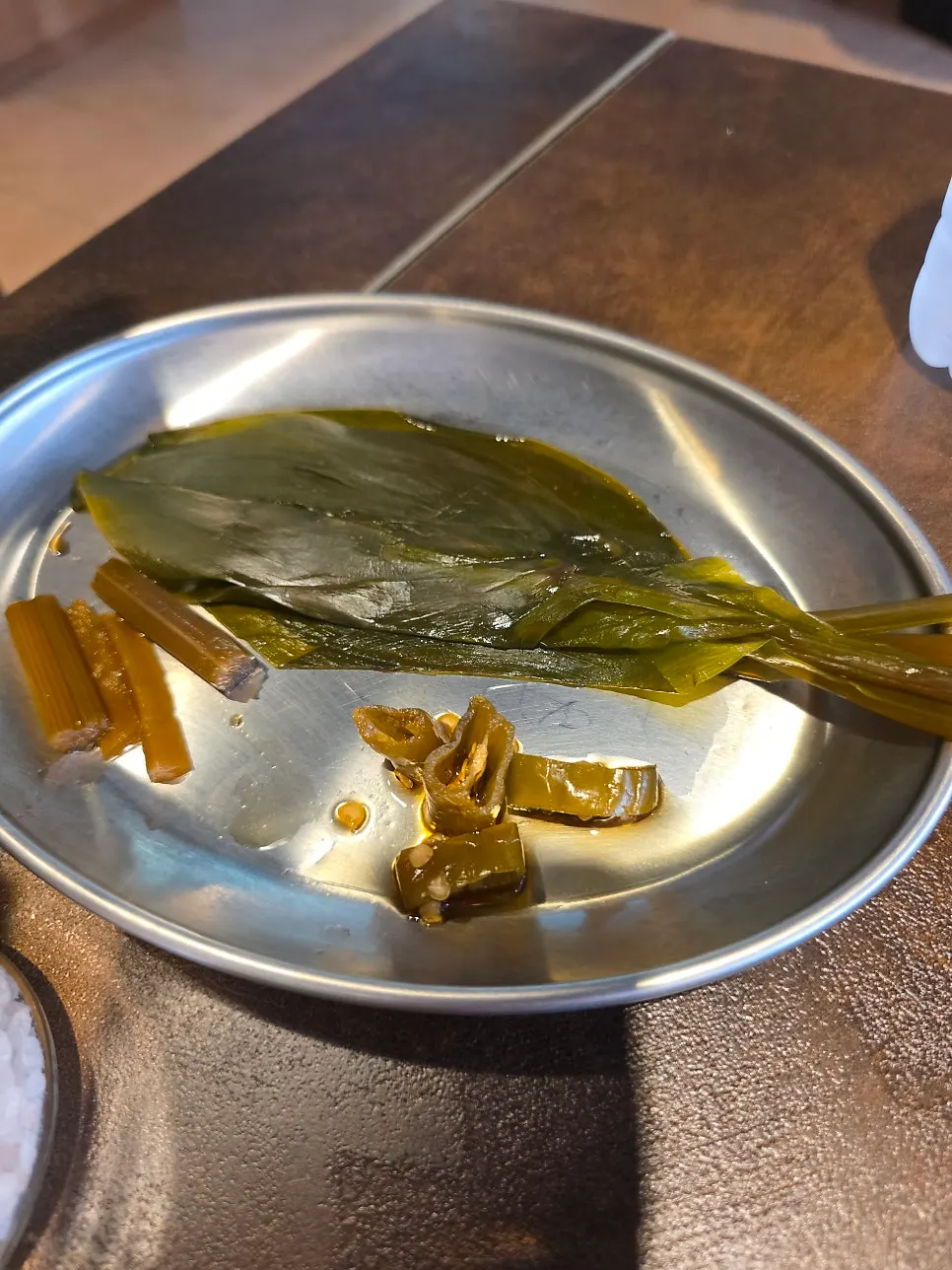 직접 담근 김장김치 반찬