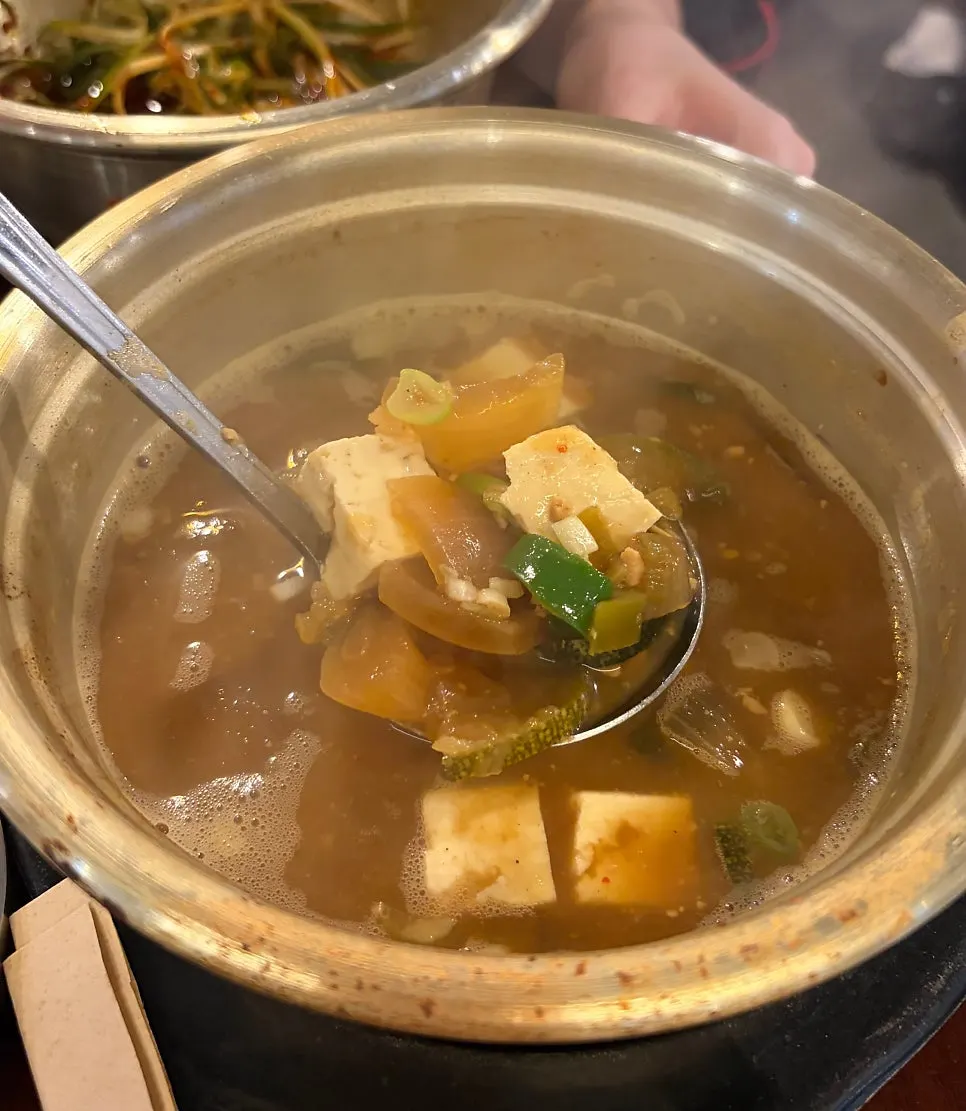 고깃리88번지 얼큰한 된장찌개
