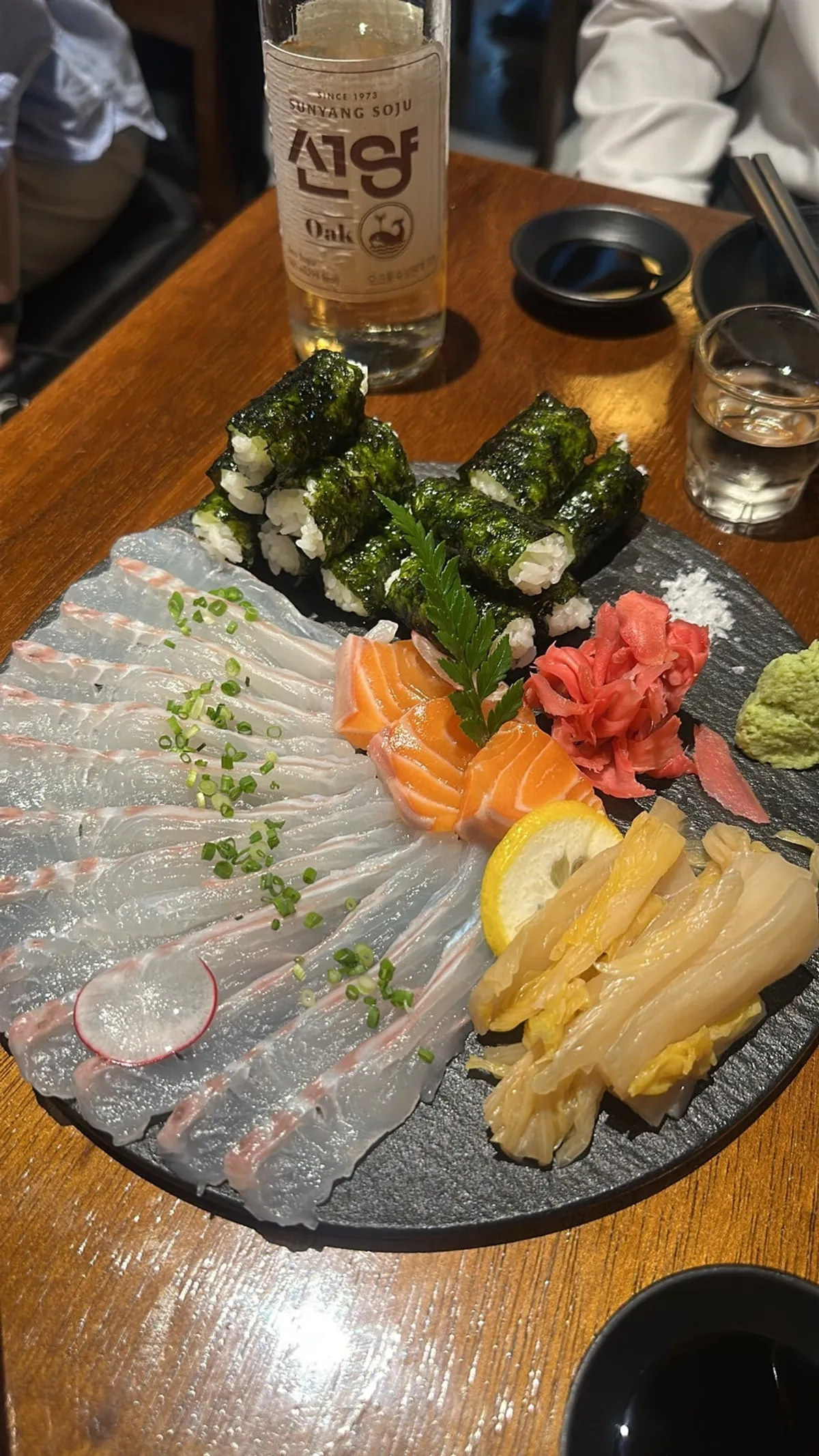 Full spread of the flounder sio sanhap