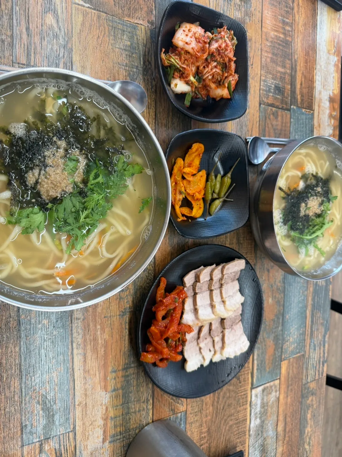 The signature kalguksu bowl at Gogo Kalguksu